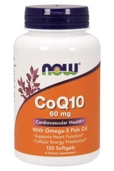 NOW Foods - CoQ10 with Omega-3 - Nutri.se